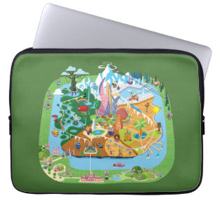 Zootopia City Map Laptop Sleeve