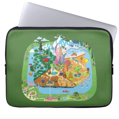 Zootopia | City Map Laptop Sleeve