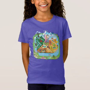 Zootopia City Map T-Shirt