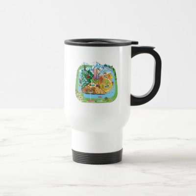 Zootopia | City Map Travel Mug