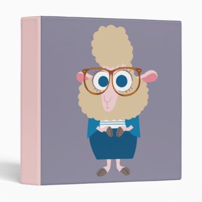 Zootopia | Deputy Mayor Bellwether 3 Ring Binder