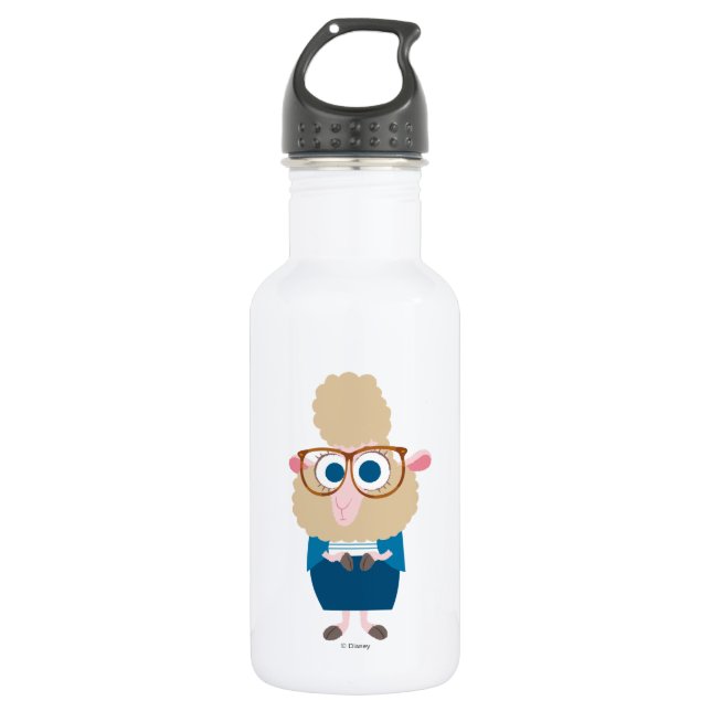 Zootopia | Deputy Mayor Bellwether Stainless Steel Water Bottle (Front)