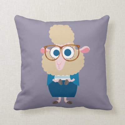 Zootopia | Deputy Mayor Bellwether Throw Pillow