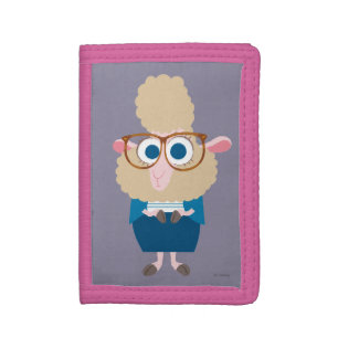 Zootopia   Deputy Mayor Bellwether Tri-fold Wallet