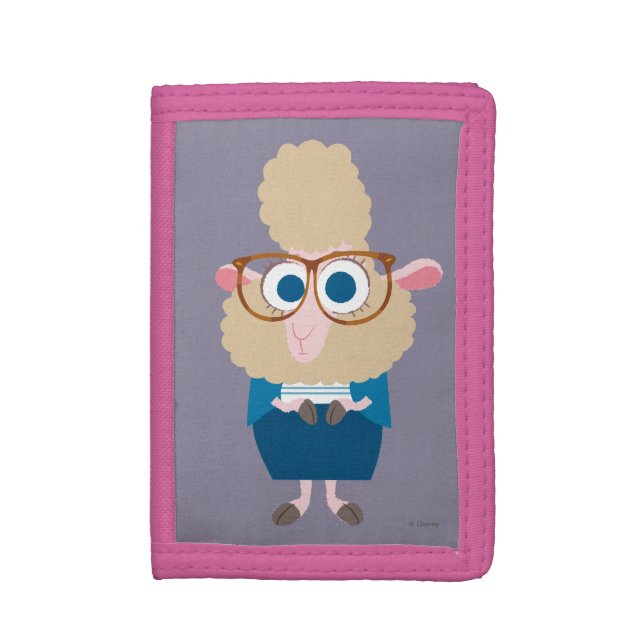 Zootopia | Deputy Mayor Bellwether Tri-fold Wallet (Front Vertical)