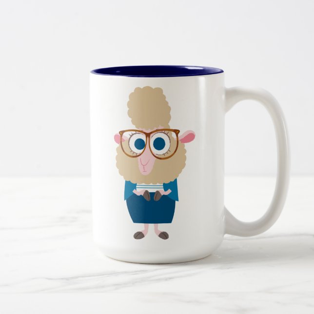 Zootopia | Deputy Mayor Bellwether Two-Tone Coffee Mug (Right)