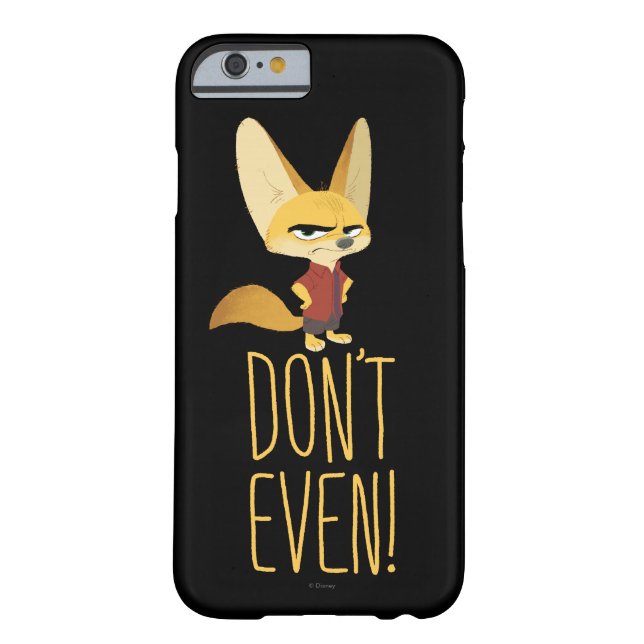 Zootopia | Finnick - Don't Even! Case-Mate iPhone Case (Back)