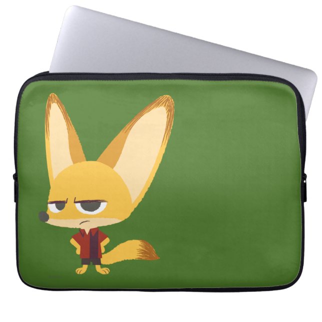 Zootopia | Finnick - Hustler Laptop Sleeve (Front)