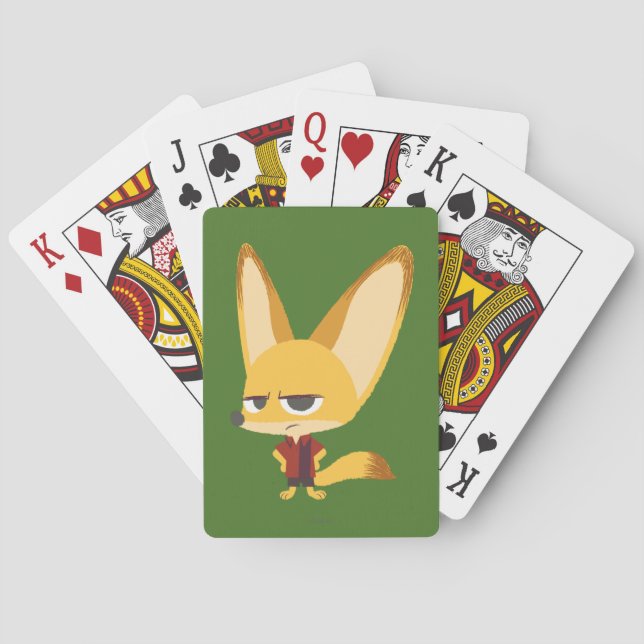 Zootopia | Finnick - Hustler Playing Cards (Back)