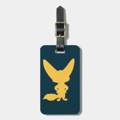 Zootopia | Finnick Silhouette Luggage Tag
