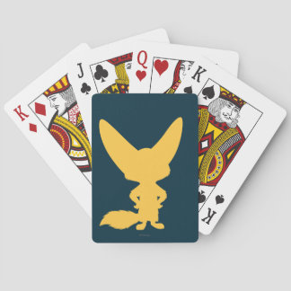Zootopia | Finnick Silhouette Playing Cards