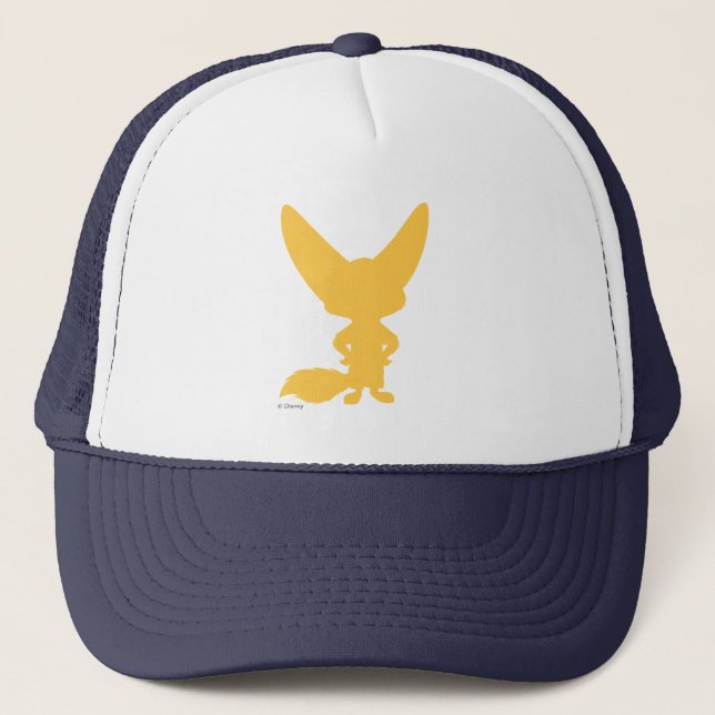 Zootopia | Finnick Silhouette Trucker Hat (Front)