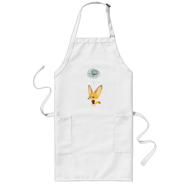 Zootopia | Finnick - This Will Never Work Long Apron (Front)
