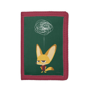 Zootopia Finnick - This Will Never Work Trifold Wallet