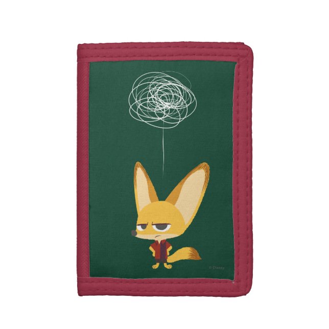Zootopia | Finnick - This Will Never Work Trifold Wallet (Front Vertical)