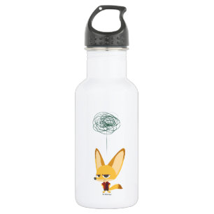 Zootopia Finnick - This Will Never Work Water Bottle