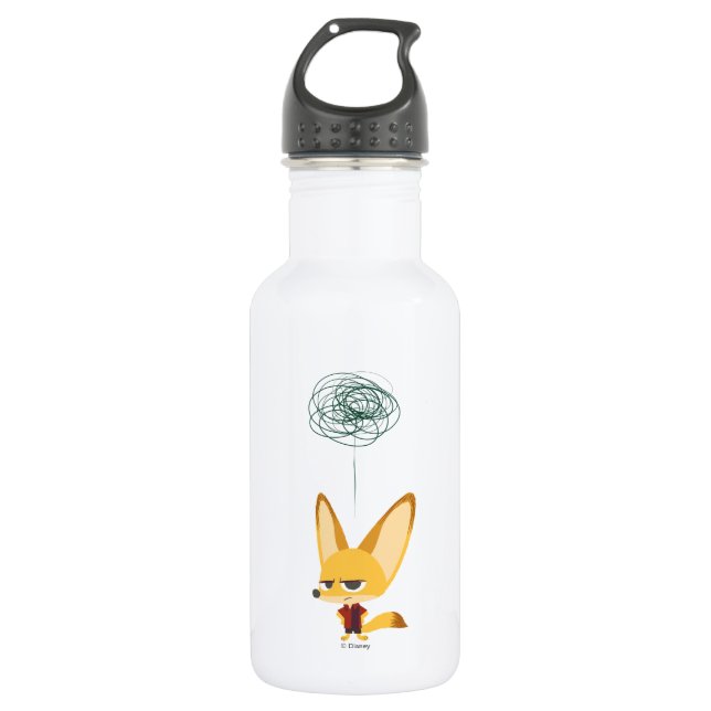 Zootopia | Finnick - This Will Never Work Water Bottle (Front)