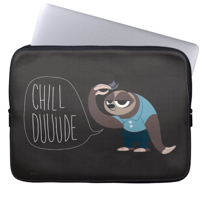 Zootopia | Flash - Chill Duuude Laptop Sleeve (Front)