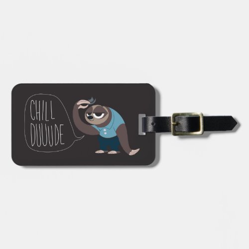 Zootopia  Flash _ Chill Duuude Luggage Tag