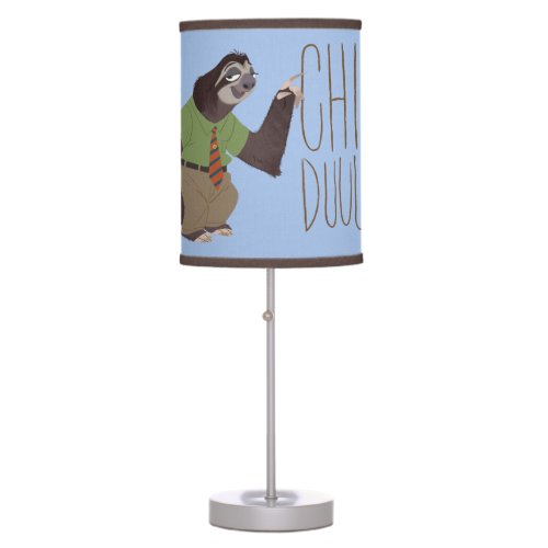 Zootopia  Flash _ Chill Duuude Table Lamp