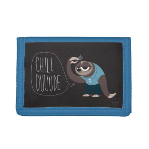 Zootopia   Flash - Chill Duuude Tri-fold Wallet