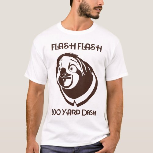 Zootopia Flash flash hundred yard dash Sloth Women T_Shirt