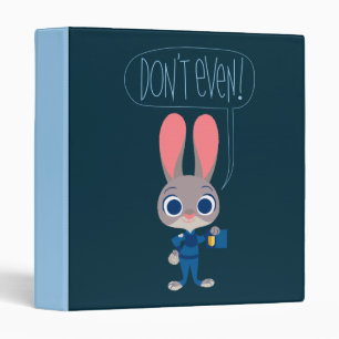 Zootopia Judy Hopps - Join Today! 3 Ring Binder