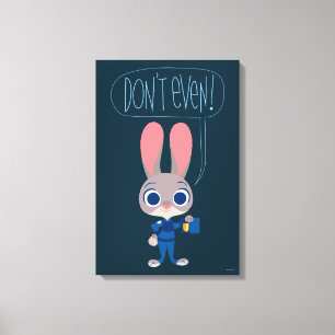 Zootopia   Judy Hopps - Join Today! Canvas Print
