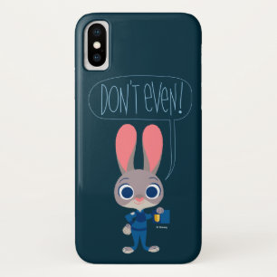 Zootopia   Judy Hopps - Join Today! iPhone X Case