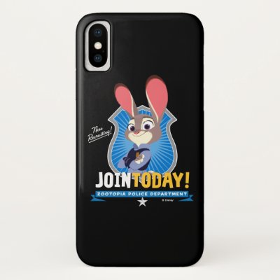 Zootopia | Judy Hopps - Join Today! iPhone X Case