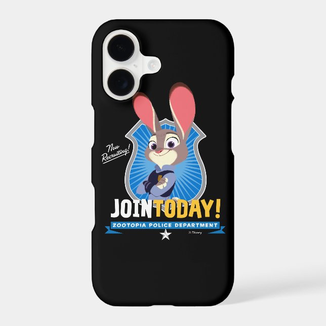 Zootopia | Judy Hopps - Join Today! Iphone Case (Back)