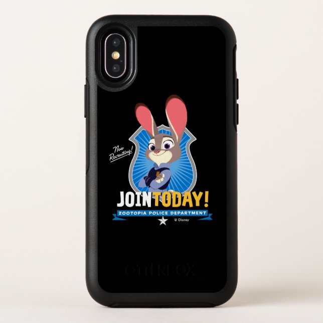 Zootopia | Judy Hopps - Join Today! Otterbox iPhone Case (Back)