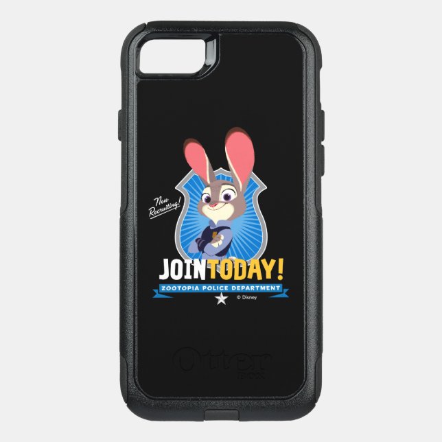 Zootopia | Judy Hopps - Join Today! Otterbox iPhone Case (Back)