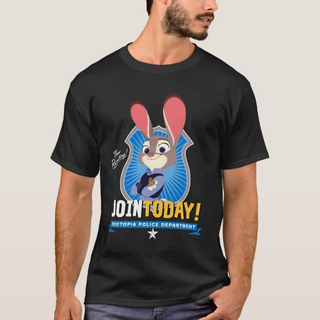 Zootopia | Judy Hopps - Join Today! T-Shirt (Front)