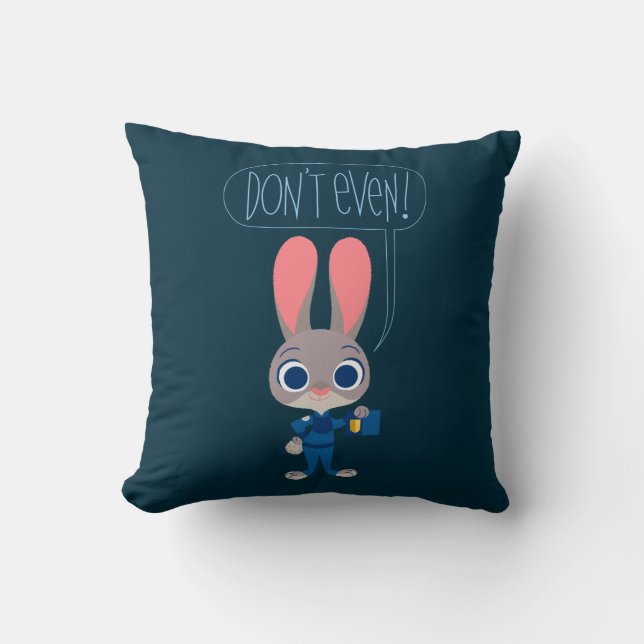 Zootopia | Judy Hopps - Join Today! Throw Pillow (Front)
