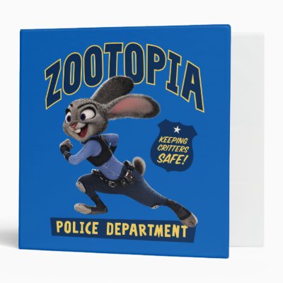 Zootopia | Judy Hopps - Keeping Critters Safe! Binder