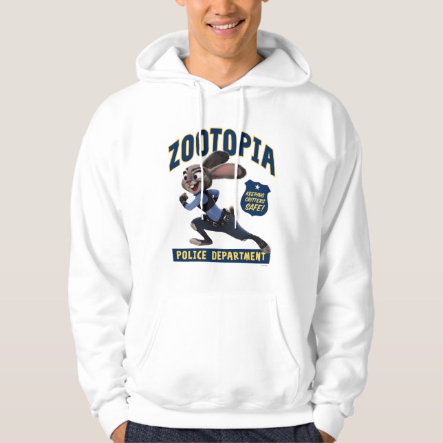 Zootopia | Judy Hopps - Keeping Critters Safe! Hoodie (Front)