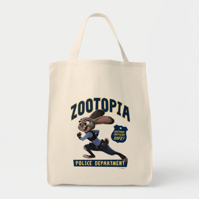 Zootopia | Judy Hopps - Keeping Critters Safe! Tote Bag (Front)