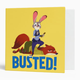 Zootopia Judy Hopps & Nick Wilde - Busted! Binder