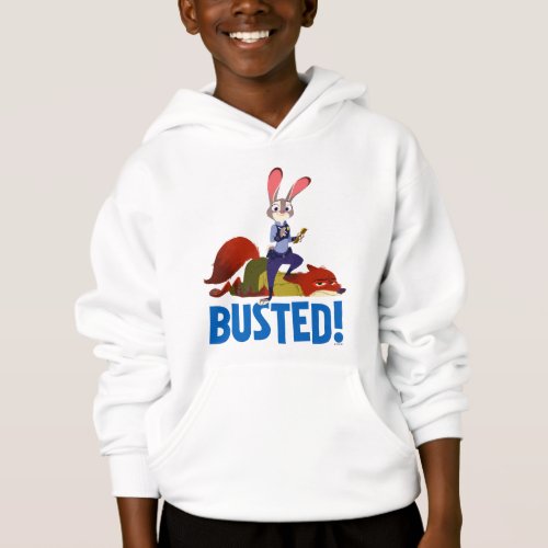 Zootopia  Judy Hopps  Nick Wilde _ Busted Hoodie