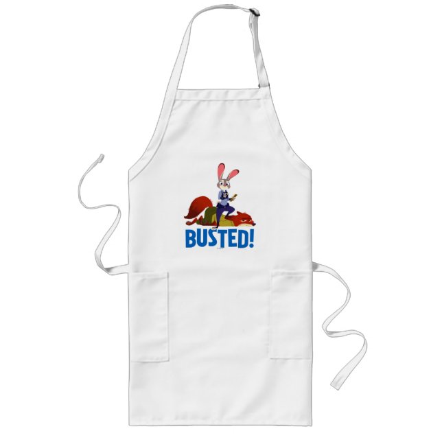 Zootopia | Judy Hopps & Nick Wilde - Busted! Long Apron (Front)