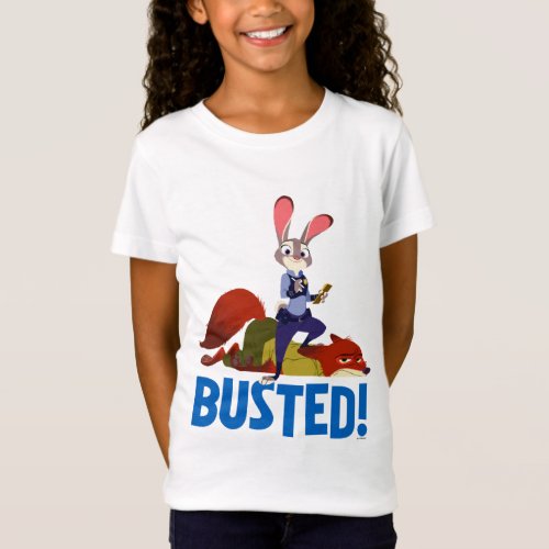 Zootopia  Judy Hopps  Nick Wilde _ Busted T_Shirt