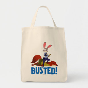 Zootopia   Judy Hopps & Nick Wilde - Busted! Tote Bag