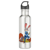 Zootopia | Judy Hopps & Nick Wilde - Busted! Water Bottle | Zazzle