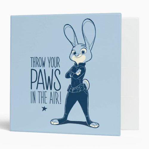 Zootopia  Judy Hopps _ Paws in the Air Binder