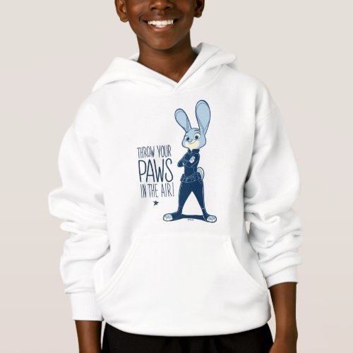 Zootopia  Judy Hopps _ Paws in the Air Hoodie