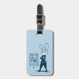 Zootopia Judy Hopps - Paws in the Air! Luggage Tag