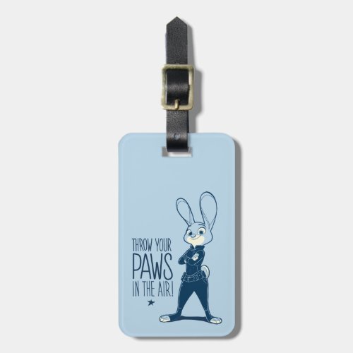 Zootopia  Judy Hopps _ Paws in the Air Luggage Tag