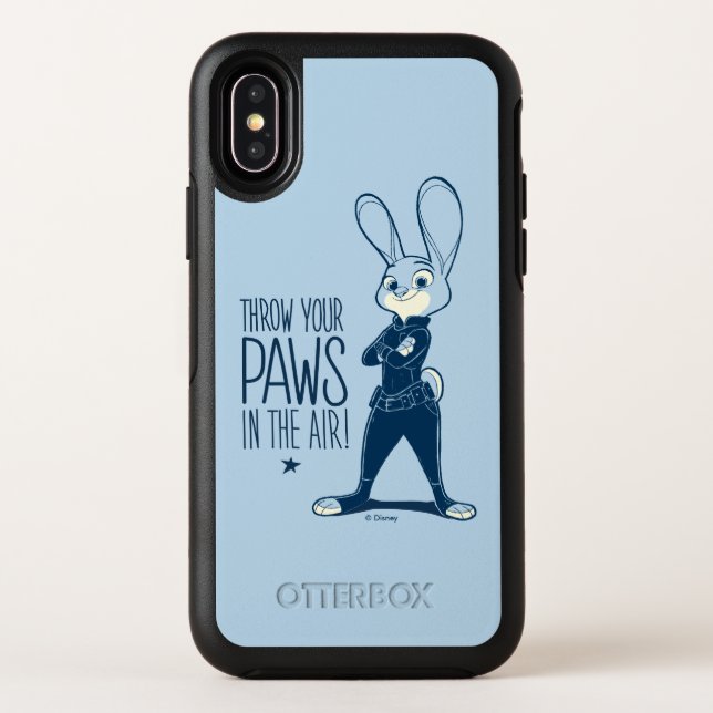 Zootopia | Judy Hopps - Paws in the Air! Otterbox iPhone Case (Back)