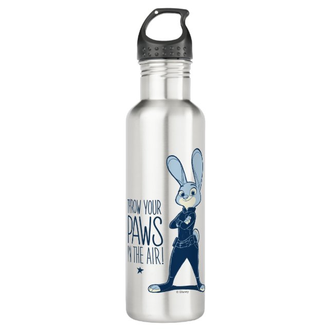 Zootopia | Judy Hopps - Paws in the Air! Stainless Steel Water Bottle (Front)